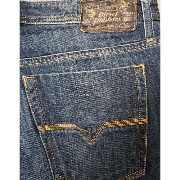 Diesel Men's KORRIK Comfort Straight Button Fly Denim 36×30 - Picture 5 of 10